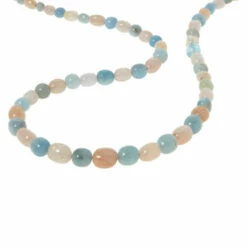 Best Pirce 🎁 Mine Finds By Jay King Jay King Aquamarine And Morganite Bead 35-3/4" Necklace 🔥