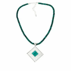 Outlet 💯 Mine Finds By Jay King Jay King Sterling Silver Malachite Pendant With Necklace 🥰 -Deals Mine Store unnamed file 1491