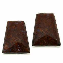 Deals 🛒 Mine Finds By Jay King Jay King Sterling Silver Brick Red Agate Earrings ✔️