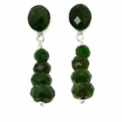 Top 10 🤩 Mine Finds By Jay King Jay King Sterling Silver Chrome Diopside Earrings 🤩