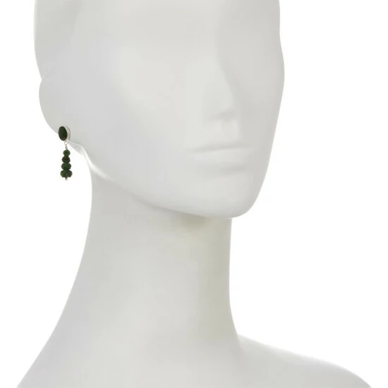 Top 10 🤩 Mine Finds By Jay King Jay King Sterling Silver Chrome Diopside Earrings 🤩 2 Top 10 🤩 Mine Finds By Jay King Jay King Sterling Silver Chrome Diopside Earrings 🤩 - Image 2