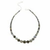 Coupon 🧨 Mine Finds By Jay King Jay King Sterling Silver Labradorite Graduated Faceted Bead Necklace 🎉