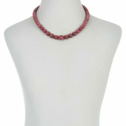 Deals ✨ Mine Finds By Jay King Jay King Baroque Rose Rhodonite Graduated Bead Necklace 🔔 -Deals Mine Store unnamed file 1512