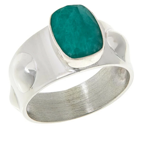 Cheap 🔔 Mine Finds By Jay King Jay King Sterling Silver Emerald Cushion Ring 💯 1 Cheap 🔔 Mine Finds By Jay King Jay King Sterling Silver Emerald Cushion Ring 💯