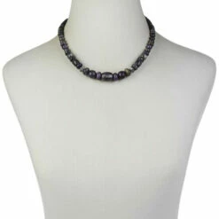 Flash Sale ✨ Mine Finds By Jay King Jay King Sterling Silver Purple Spurrite Bead Necklace ⭐ -Deals Mine Store unnamed file 1546