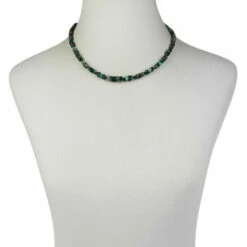 Buy 🤩 Mine Finds By Jay King Jay King Sterling Silver Emerald Beaded Necklace 🎉 -Deals Mine Store unnamed file 1552