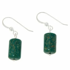 Best Sale 🥰 Mine Finds By Jay King Jay King Sterling Silver Barrel-Shaped Alicia Turquoise Drop Earrings 🌟