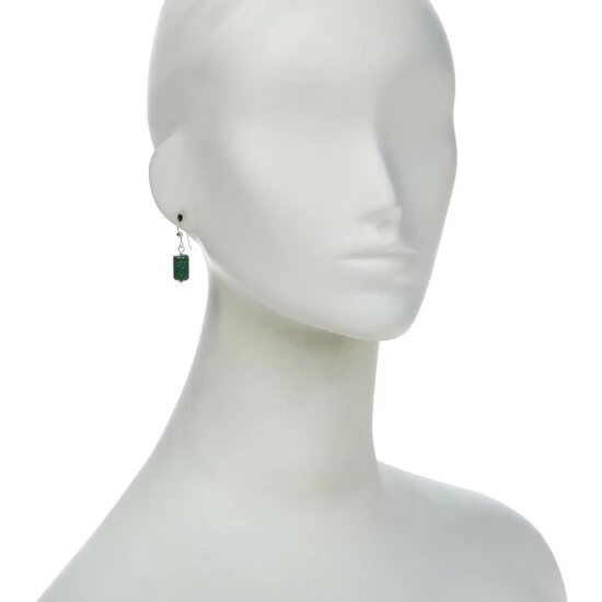 Best Sale ๐ฅฐ Mine Finds By Jay King Jay King Sterling Silver Barrel-Shaped Alicia Turquoise Drop Earrings ๐ 2 Best Sale ๐ฅฐ Mine Finds By Jay King Jay King Sterling Silver Barrel-Shaped Alicia Turquoise Drop Earrings ๐ - Image 2
