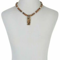 Cheapest 😀 Mine Finds By Jay King Jay King Shitake Stone Rectangular Pendant With Necklace 🎉 -Deals Mine Store unnamed file 1571