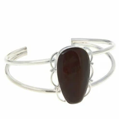 New 👍 Mine Finds By Jay King Jay King Sterling Silver Shaanxi Spice Agate Cuff Bracelet 😉
