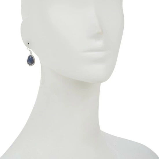 Wholesale ๐ Mine Finds By Jay King Jay King Sterling Silver Sapphire Pear Drop Earrings ๐ 2 Wholesale ๐ Mine Finds By Jay King Jay King Sterling Silver Sapphire Pear Drop Earrings ๐ - Image 2