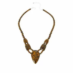 New 🛒 Mine Finds By Jay King Jay King Sterling Silver Congolese Flower Calcite Necklace 😉