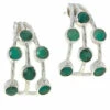 Cheapest 🤩 Mine Finds By Jay King Jay King Sterling Silver Emerald Multi-Stone J-Hoop Earrings 👏