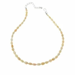 Deals 🥰 Mine Finds By Jay King Jay King Sterling Silver Ethiopian Opal Bead Necklace 🤩
