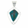 Best Sale 🔔 Mine Finds By Jay King Jay King Sterling Silver Chrysocolla Pendant 🔥