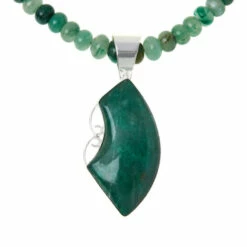 Outlet 🔥 Mine Finds By Jay King Jay King Swazi Green Stone Quartz Pendant With Necklace 🔥 -Deals Mine Store unnamed file 1653