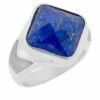 New 🎁 Mine Finds By Jay King Jay King Sterling Silver Multi-Gemstone Ring Blue Lace Agate 👏