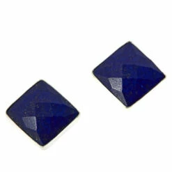 Cheap 👍 Mine Finds By Jay King Jay King Sterling Silver Gemstone Square Stud Earrings Lapis 🌟 -Deals Mine Store unnamed file 1660