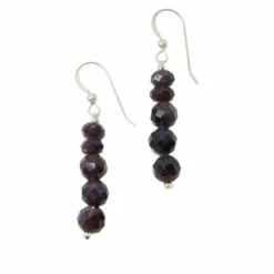 Wholesale ✔️ Mine Finds By Jay King Jay King Sterling Silver Purple Sapphire Dangle Earrings 💯