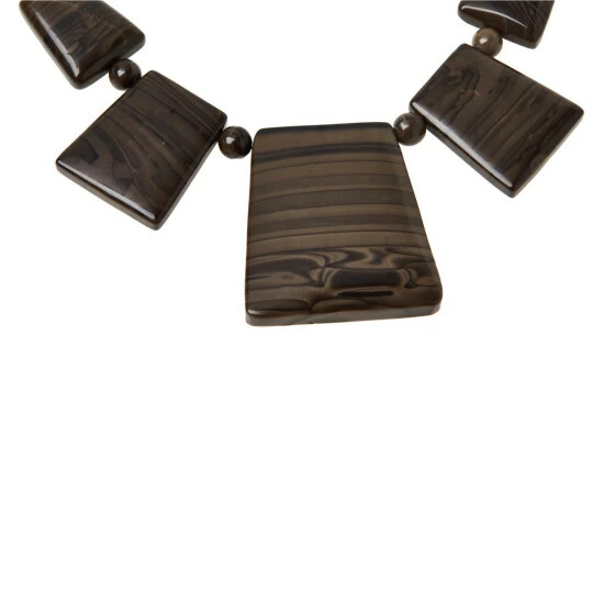 Wholesale 😀 Mine Finds By Jay King Jay King Sterling Silver Asian Chestnut Stone Necklace 🛒 2 Wholesale 😀 Mine Finds By Jay King Jay King Sterling Silver Asian Chestnut Stone Necklace 🛒 - Image 2