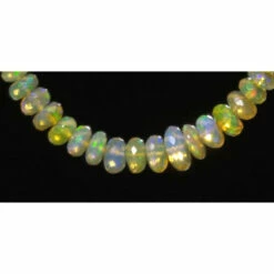 Flash Sale ⌛ Mine Finds By Jay King Jay King Sterling Silver Ethiopian Honey Opal Bead Necklace 🔔 -Deals Mine Store unnamed file 1700