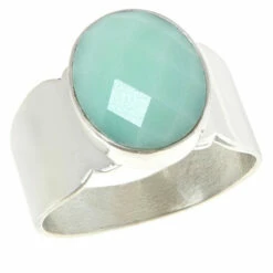 Brand new 🤩 Mine Finds By Jay King Jay King Sterling Silver Green Opal Oval Ring 😀