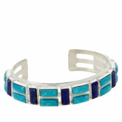 Best reviews of ✨ Mine Finds By Jay King Jay King Gallery Collection Turquoise And Lapis Cuff Bracelet 😀