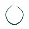 Coupon 🔥 Mine Finds By Jay King Jay King Sterling Silver Malachite Graduated Bead Necklace 🛒