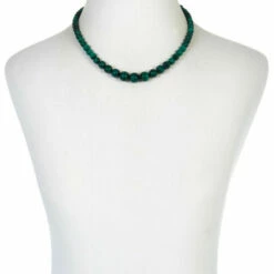 Coupon 🔥 Mine Finds By Jay King Jay King Sterling Silver Malachite Graduated Bead Necklace 🛒 -Deals Mine Store unnamed file 1766