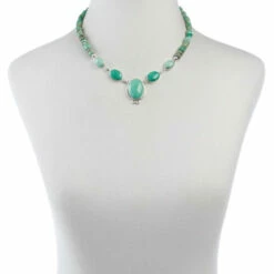 Best Pirce 👏 Mine Finds By Jay King Jay King Gallery Collection Sterling Silver Variscite Necklace 🌟 -Deals Mine Store unnamed file 1800