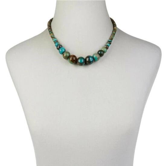 Deals โญ Mine Finds By Jay King Jay King Golden Dragon Mountain Turquoise Graduated Bead Necklace ๐ฏ 3 Deals โญ Mine Finds By Jay King Jay King Golden Dragon Mountain Turquoise Graduated Bead Necklace ๐ฏ - Image 3