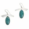 Promo 🥰 Mine Finds By Jay King Jay King Smoky Graphical Amazonite Earrings 🛒