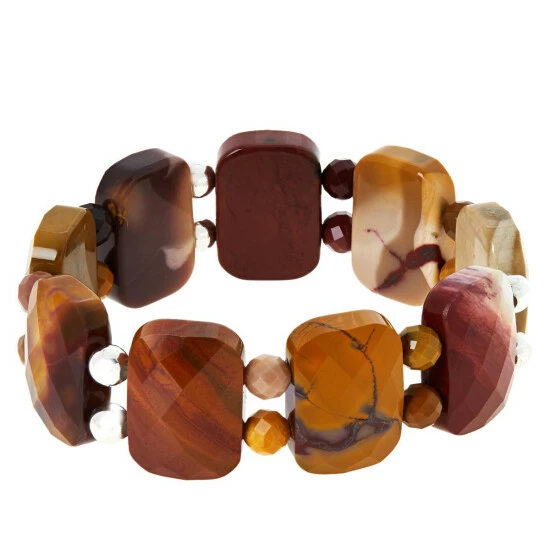 New โ๏ธ Mine Finds By Jay King Jay King Multicolor Mookaite Bead Stretch Bracelet ๐ 1 New โ๏ธ Mine Finds By Jay King Jay King Multicolor Mookaite Bead Stretch Bracelet ๐