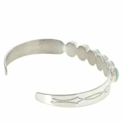 Promo 🎉 Mine Finds By Jay King Jay King Sterling Silver Green Opal 6-Stone Cuff Bracelet 🧨 -Deals Mine Store unnamed file 196