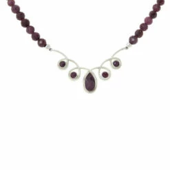 Wholesale 🌟 Mine Finds By Jay King Jay King Sterling Silver Gallery Collection Pink Sapphire Necklace ✨ -Deals Mine Store unnamed file 1981