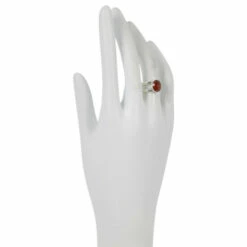 Coupon 🧨 Mine Finds By Jay King Jay King Sterling Silver Hessonite Garnet Oval Ring ✨ -Deals Mine Store unnamed file 1985