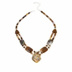 Promo 👍 Mine Finds By Jay King Jay King Sterling Silver Autumn Opal In Chalcedony Necklace 😍