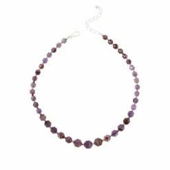 Best reviews of 👍 Mine Finds By Jay King Jay King Sterling Silver Auralite Amethyst Beaded Necklace ⌛