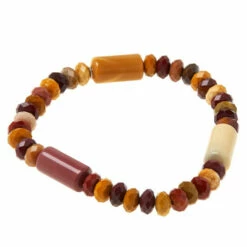 Buy 🥰 Mine Finds By Jay King Jay King Sterling Silver Multi-Gemstone Stretch Bracelet 🌟