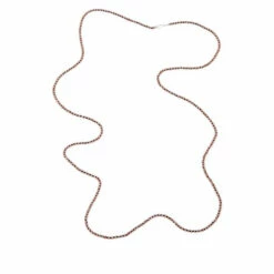 Promo ❤️ Mine Finds By Jay King Jay King 60" Black Spinel And Rhodochrosite Beaded Necklace ⌛ -Deals Mine Store unnamed file 2063