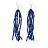 Coupon 🛒 Mine Finds By Jay King Jay King Sterling Silver Bead 5-Strand Tassel Earrings 🎉