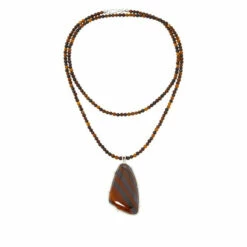 Best Sale ✨ Mine Finds By Jay King Jay King Desert Sunset Jasper Pendant With 36" Bead Necklace ⌛ -Deals Mine Store unnamed file 23