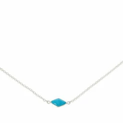 Best deal 💯 Mine Finds By Jay King Jay King Sterling Silver Turquoise Station 24" Chain Necklace 🛒 -Deals Mine Store unnamed file 255