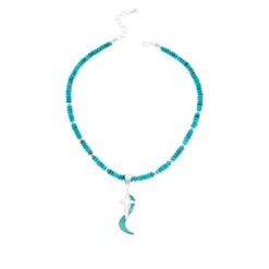 Hot Sale 👏 Mine Finds By Jay King Jay King Gallery Collection Campitos Turquoise Cross Pendant-Necklace 💯