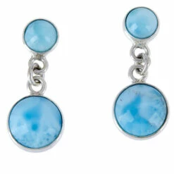 Coupon 🧨 Mine Finds By Jay King Jay King Sterling Silver Larimar Drop Earrings 😍