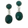 Top 10 🔥 Mine Finds By Jay King Jay King Sterling Silver Emerald Drop Earrings 👍
