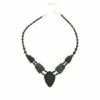 Promo 😀 Mine Finds By Jay King Jay King Sterling Silver Dark Green Nephrite Jade Necklace ✔️