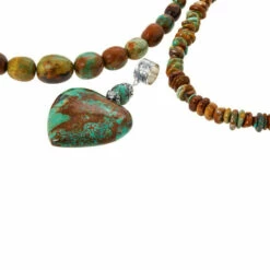 Wholesale ❤️ Mine Finds By Jay King Jay King Multicolor Turquoise Heart Pendant With 2 Beaded Necklaces ⭐ -Deals Mine Store unnamed file 3