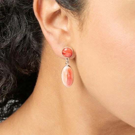 Buy 🎁 Mine Finds By Jay King Jay King Gallery Collection Red Spiny Oyster Shell Drop Earrings 😉 2 Buy 🎁 Mine Finds By Jay King Jay King Gallery Collection Red Spiny Oyster Shell Drop Earrings 😉 - Image 2