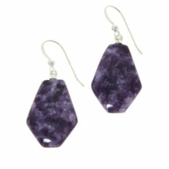 Wholesale 🔔 Mine Finds By Jay King Jay King Sterling Silver Purple Lepidolite Drop Earrings ❤️